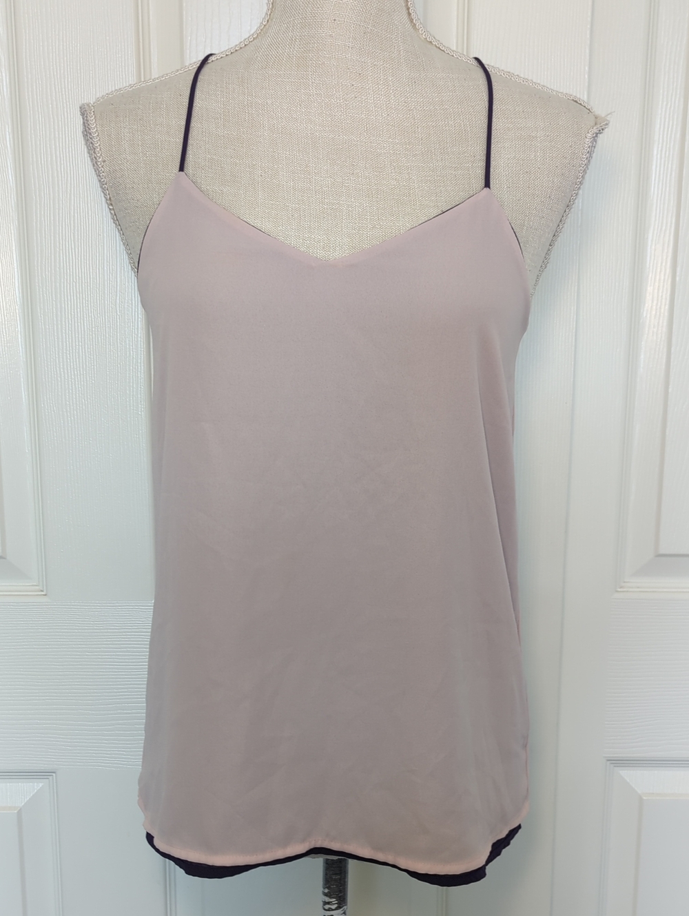 Express Barcelona Purple/Lavender Reverseable Cami - Picture 5 of 10